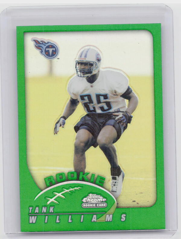 2002 Topps Chrome Tank Williams RC #265 Titans