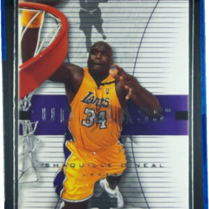 2003-04 UD Glass Shaquille O'Neal #25 Lakers