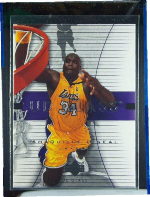 2003-04 UD Glass Shaquille O'Neal #25 Lakers