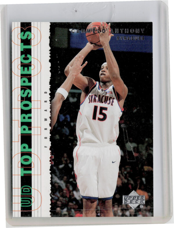 2003-04 UD Top Prospects Carmelo Anthony #5 Orangemen