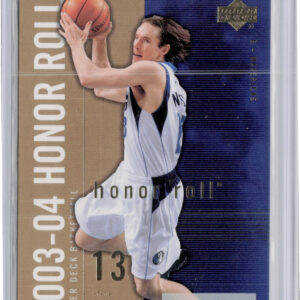 2003-04 Upper Deck Honor Roll Steve Nash Gold SN100 #15 Mavericks