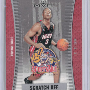 2003-04 Upper Deck MVP Dwyane Wade #SN85 Heat Sportsnut Fantasy