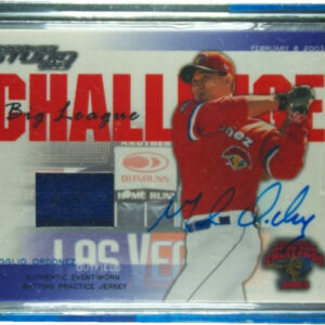 2003 Donruss Studio Magglio Ordonez MEM #BLC-2 Sox Big League Challenge Material
