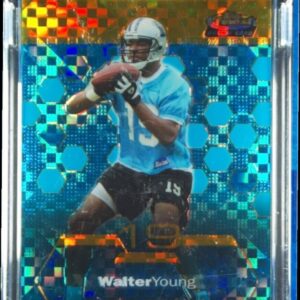 2003 Finest Walter Young Gold Xfractors SN175 #96 Panthers