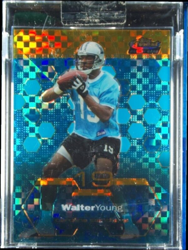 2003 Finest Walter Young Gold Xfractors SN175 #96 Panthers