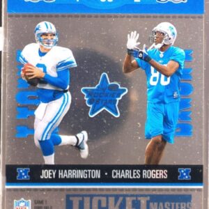 2003 Leaf Rookies & Stars Joey Harrington / Charles Rogers /1325 #TM-2 Lions