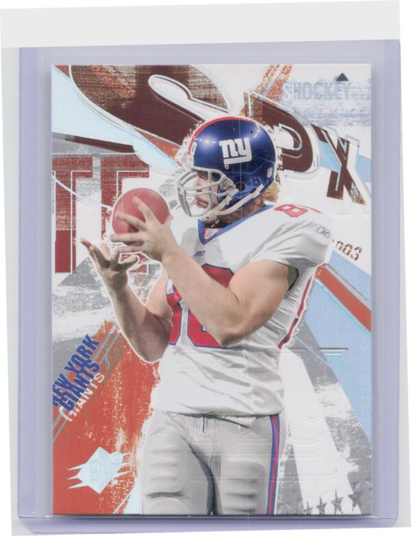2003 SPx Jeremy Shockey #69 Giants