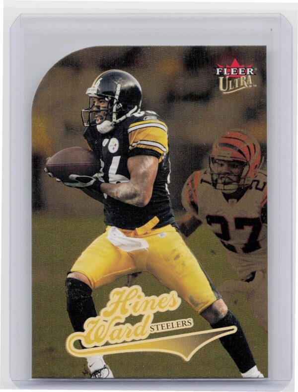 2004 Feer Ultra Hines Ward Gold Medallion #46 Steelers