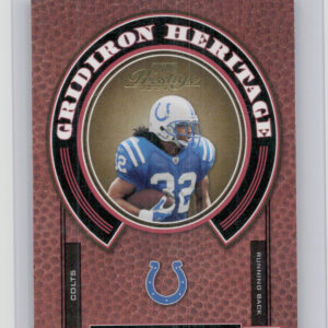 2004 Playoff Prestige Edgerrin James #GH-9 Colts Gridiron Heritage