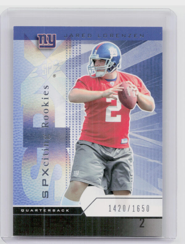 2004 SPx Jared Lorenzen SN1650 RC #133 Giants