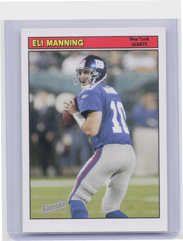 2005 Bazooka Eli Manning #90 Giants
