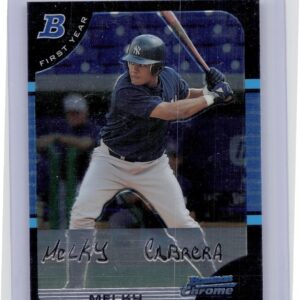2005 Bowman Chrome Melky Cabrera RC #190 Yankees
