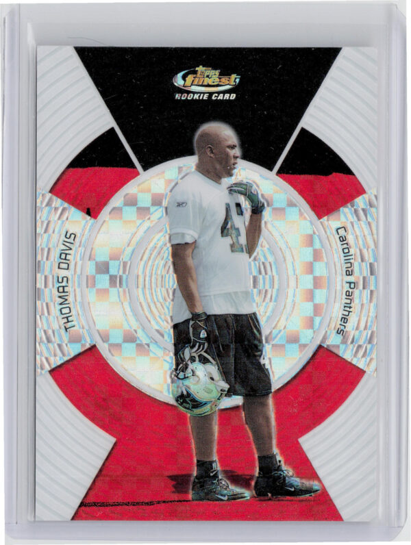 2005 Finest Thomas Davis Xfractors SN250 #134 Panthers