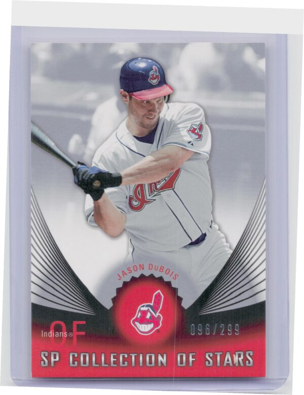2005 SP Collection Jason Dubois /299 #CS-DU Indians SP Collection of Stars