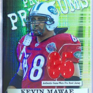 2005 Topps Chrome Kevin Mawae JSY GU #PBP-KM Jets Pro Bowl Jerseys