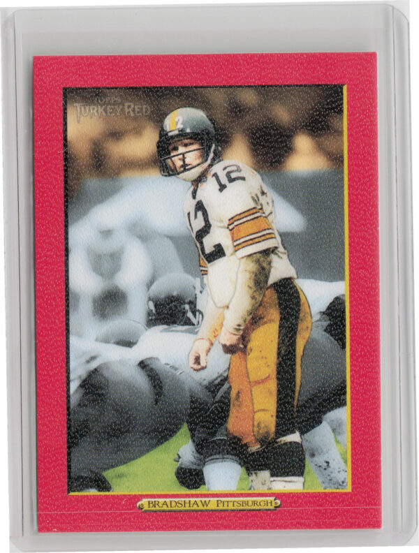 2005 Topps Turkey Red Terry Bradshaw Red #240 Steelers