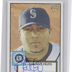 2006 Topps '52 Rookies Emiliano Fruto AU #52S-EF Mariners Signatures