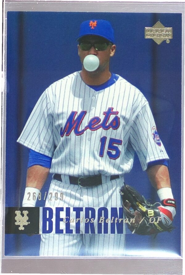 2006 Upper Deck Carlos Beltran Gold /299 #287 Mets