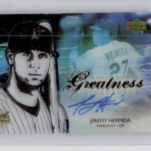 2006 Upper Deck Future Stars Jeremy Hermida AU SP #116 Marlins