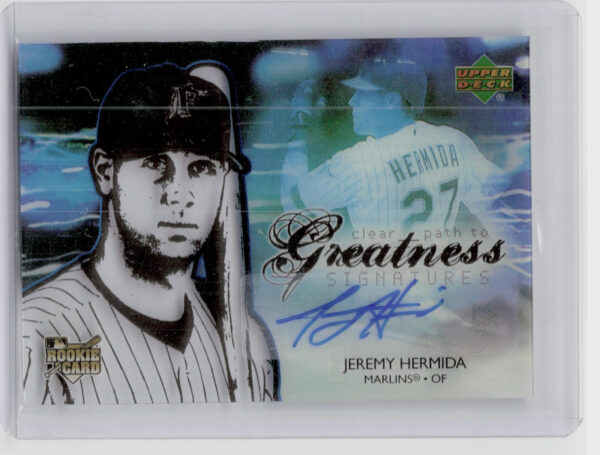2006 Upper Deck Future Stars Jeremy Hermida AU SP #116 Marlins