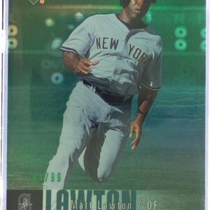 2006 Upper Deck Special F/X Matt Lawton Green /99 #314 Mariners