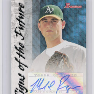 2007 Bowman Michael Rogers AU #SOF-MR Athletics Signs of the Future