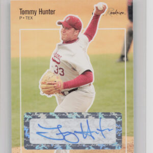 2007 Just Minors Just Rookies Tommy Hunter AU #JR-27 Rangers Autographs