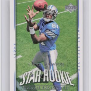 2007 Upper Deck Calvin Johnson Star Rookie Rookie Exclusives #277 Lions