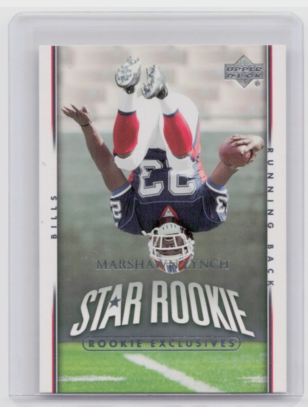 2007 Upper Deck Marshawn Lynch Rookie Exclusives Star Rookies #280 Bills