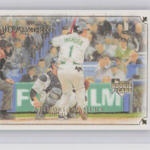 2007 Upper Deck Masterpieces Akinori Iwamura RC #68 Rays
