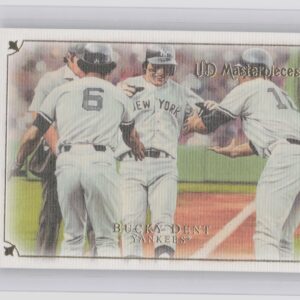 2007 Upper Deck Masterpieces Bucky Dent #11 Yankees