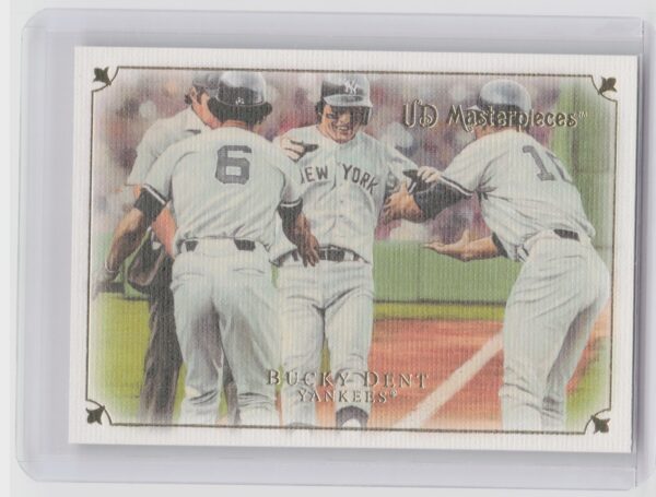 2007 Upper Deck Masterpieces Bucky Dent #11 Yankees