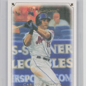 2007 Upper Deck Masterpieces Carlos Beltran #50 Mets
