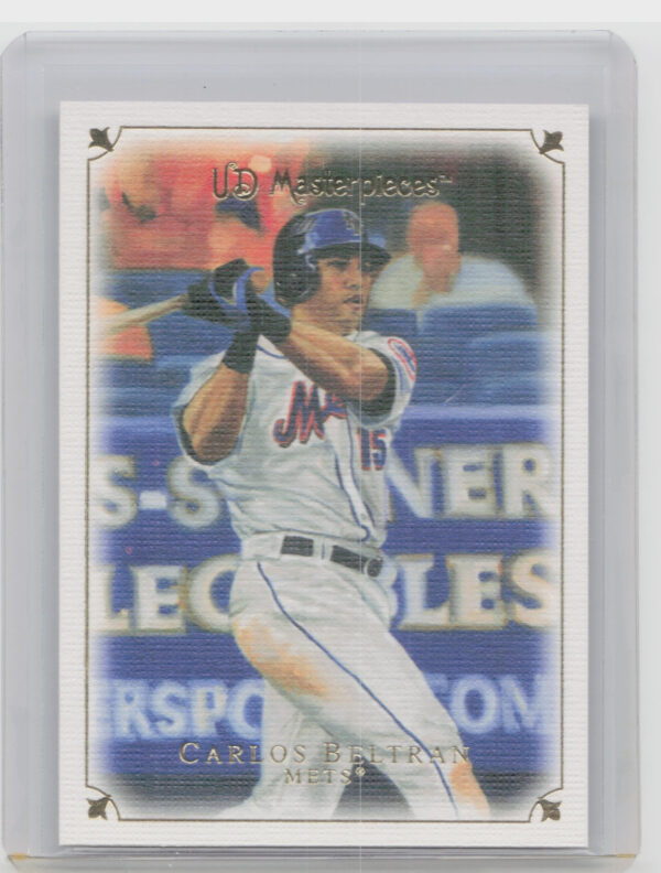 2007 Upper Deck Masterpieces Carlos Beltran #50 Mets