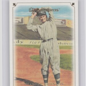 2007 Upper Deck Masterpieces Walter Johnson #21 Senators