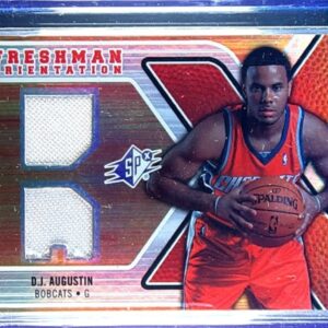 2008-09 SPx D.J. Augustin JSY #FO-DA Bobcats Freshman Orientation