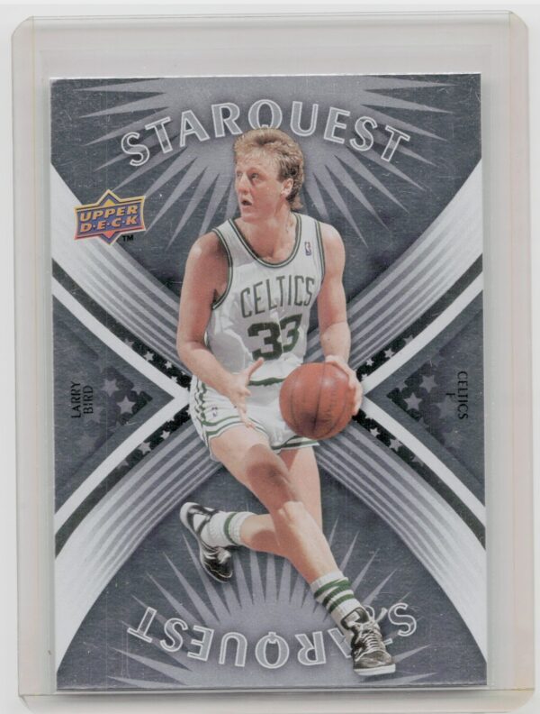 2008-09 Upper Deck Larry Bird #SQ-3 Celtics StarQuest Common
