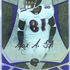 2008 Donruss Gridiron Gear Marcus Smith Auto /50 #164 Autographs Gold Holofoil
