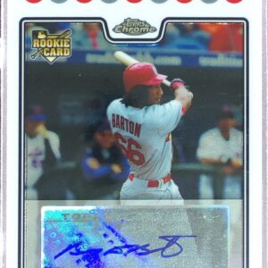 2008 Topps Chrome Brian Barton Auto RC #231 Cardinals