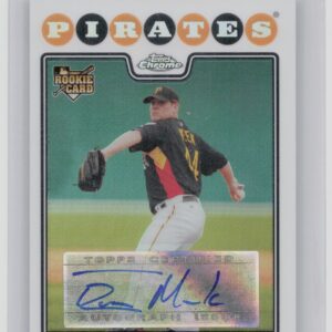 2008 Topps Chrome Evan Meek Refractors AU SN500 #238 Pirates