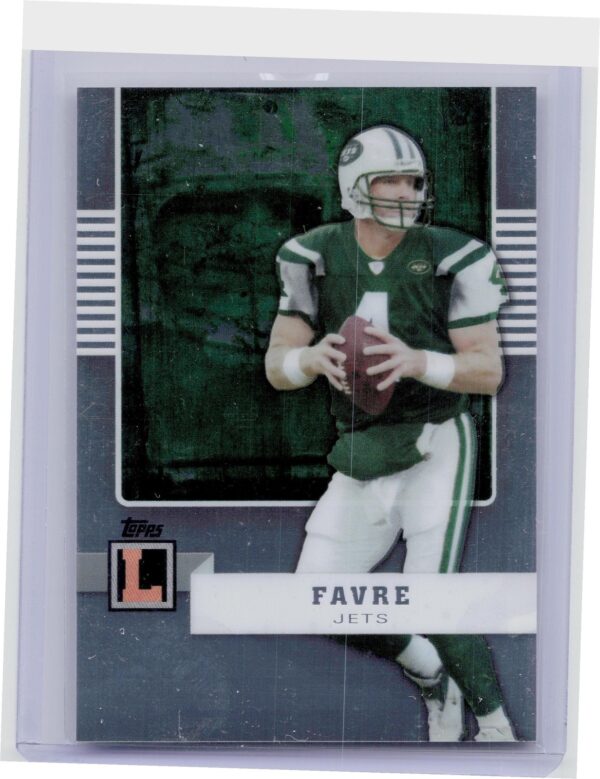 2008 Topps Letterman Brett Favre /949 #47 Jets