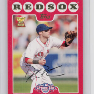 2008 Topps Opening Day Dustin Pedroia #103 Sox
