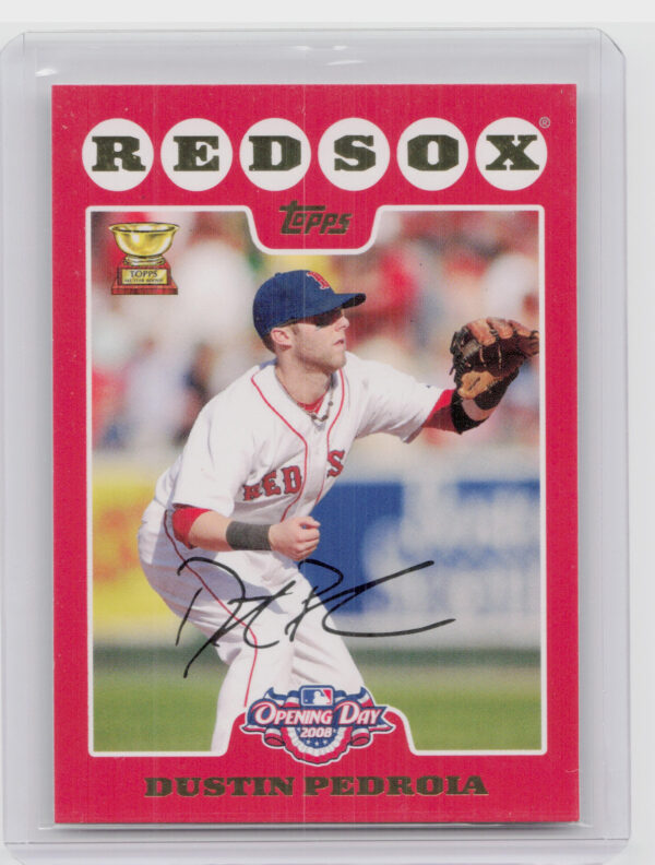 2008 Topps Opening Day Dustin Pedroia #103 Sox