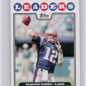 2008 Topps Tom Brady #286 Patriots