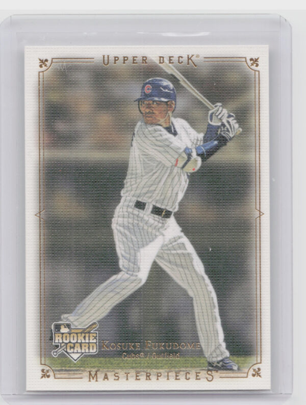 2008 Upper Deck Masterpieces Kosuke Fukudome RC #22 Cubs