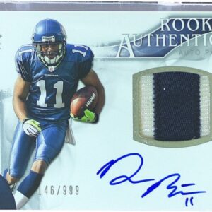 2009 SP Authentic Deon Butler JSY Auto RC /999 #376 Seahawks