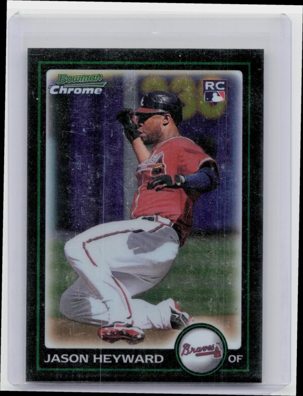 2010 Bowman Chrome Jason Heyward RC #190 Braves