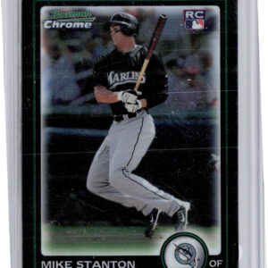 2010 Bowman Chrome Mike Stanton #198 Marlins