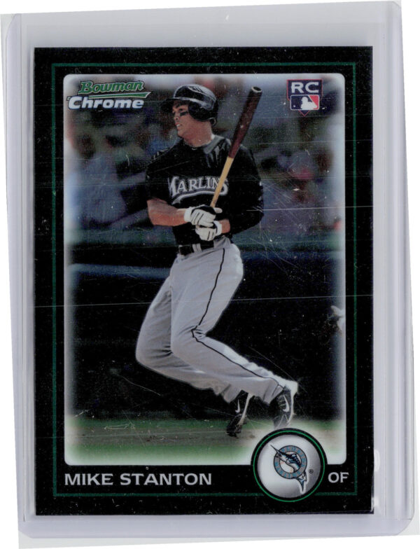 2010 Bowman Chrome Mike Stanton #198 Marlins