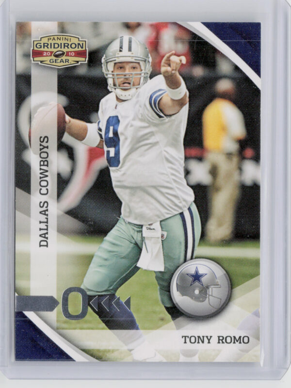 2010 Panini Gridiron Gear Tony Romo Silver O's SN250 #41 Cowboys